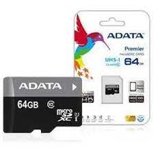 Adata Premier Ausdx64guicl10-Ra1 64gb Microsdxc ( 15x11x1mm ) With Sdxc Adapter Not Compatible With Sdhc Only Camera/Reader – Uhs-I ( Uhs-I / Sd3.0 ) With Sdmi Read/Write : 50/33mb/Sec Mininum Iops Read/Write : 1400/100 – Lifetime Warranty Retail Pac
