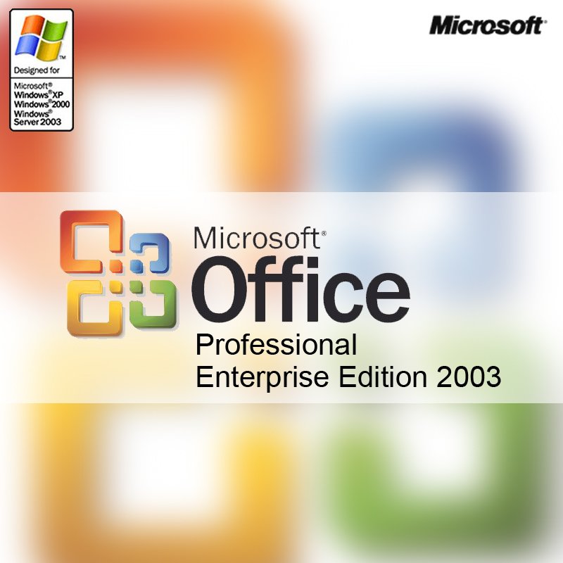 Microsoft Office Pro 2003+Cd Dsp