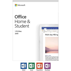 Microsoft Office Home And Student 2019 Retail Pack For Pc / Mac – Include Word Excel Powerpoint Onenote Save-To-Cloud Support Docs+Setting Roaming ; 60-Days Free Microsoft Support – Medialess – 1x User / 1x Install