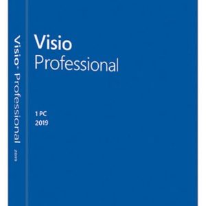 Microsoft Visio 2019 Professional – Retail Pack – Dvd