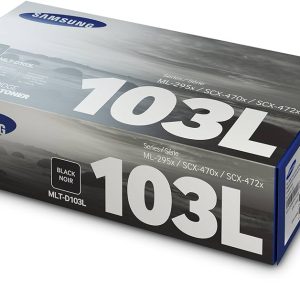 Samsung Mlt-D103l High Yield Black Toner 2500pages – For Samsung Ml-295x Seriesscx-472x Series Printer