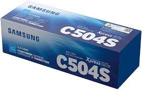 Samsung Clt-C504s Cyan Toner Standard Yield 1800pages – For Samsung Clp-415 Series Clx-4195 Series Sl-C1810w Sl-C1860fw