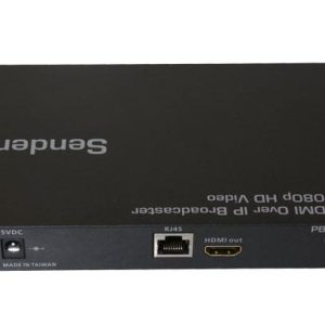 Aavara Pb5000-Sender – Hdmi Over Utp 1080p Broadcaster Via Gigabit Network Switch ( 802.11q Vlan+Igmp Required ) With Ir ( Infrad Remote ) Pass-Through Supprt – 1x Hdmi-In + 1x Utp Out To Switch Hdmi V1.3 Over Ip/Cat5/Utp Upto 100m Co-Exist With Existing units