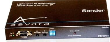 Aavara Pb5000-S+E Sender With Poe Support ( No Ac-Adapter Required ) – Hdmi Over Utp 1080p Broadcaster Via Gigabit Network Switch ( 802.11q Vlan+Igmp Required ) With Ir ( Infrad Remote ) Pass-Through Supprt – 1x Hdmi-In + 1x Utp Out To Switch Hdmi V1.3