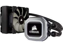 Corsair Cw-9060035 H75 Hydro Series 120mm Cpu Water Cooling – Copper Waterblock With White Led Pre-Filled / Closed-Loop / Sealed Coolant System 120x155x27mm Aluminum Radiator Integrated Low Profile Pump And Improved Cold Plate Sealed Reservoir For Zer