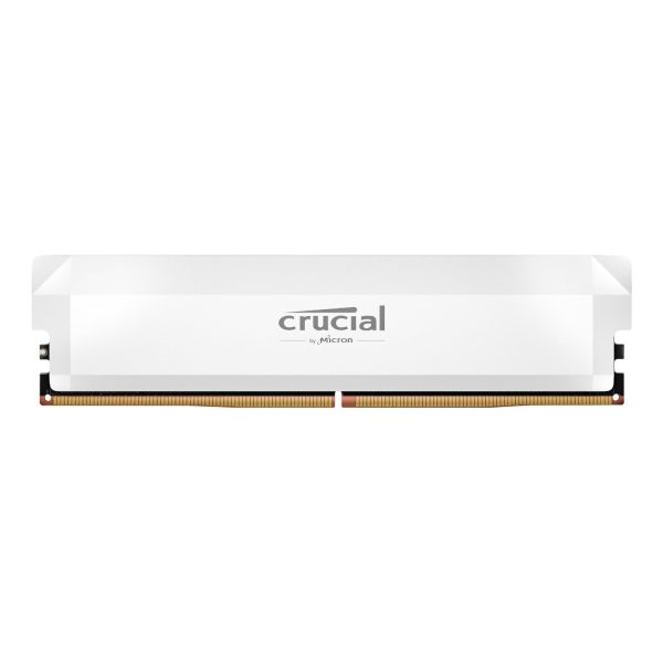 Crucial Pro Overclocking 32gb 6400mhz Ddr5 Desktop Memory White