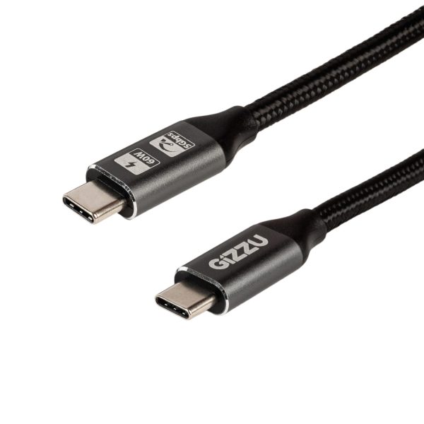Gizzu 60w 5gbps Type-C 2m Cable
