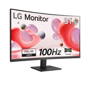 LG 32MR50C 32" Curved Led display - with ultra thin borderless design