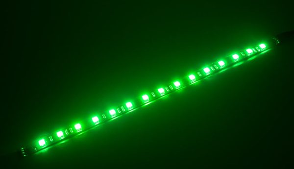 Bitfenix Bfa-Acl-60gk30-Rp Alchemy Connect Led Strips - With Tribright Led With Independent Ics For Each Led Bulb Support Daisy-Chain Connect For Mutiple Led Strips - Green 30 Leds / 60cm