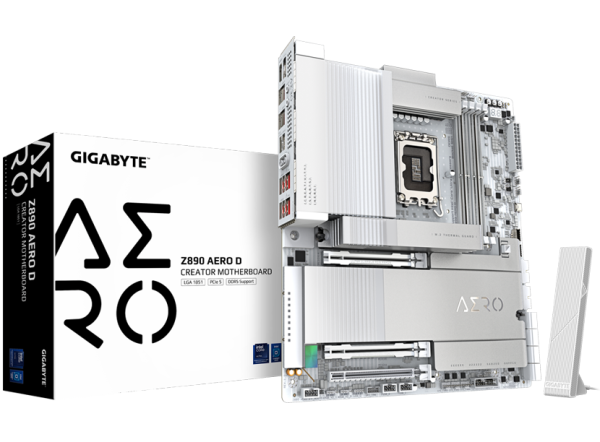 Gigabyte Lga1851 Z890 Aero D +Wifi7 lga 1851 arrow lake ddr5 motherboard