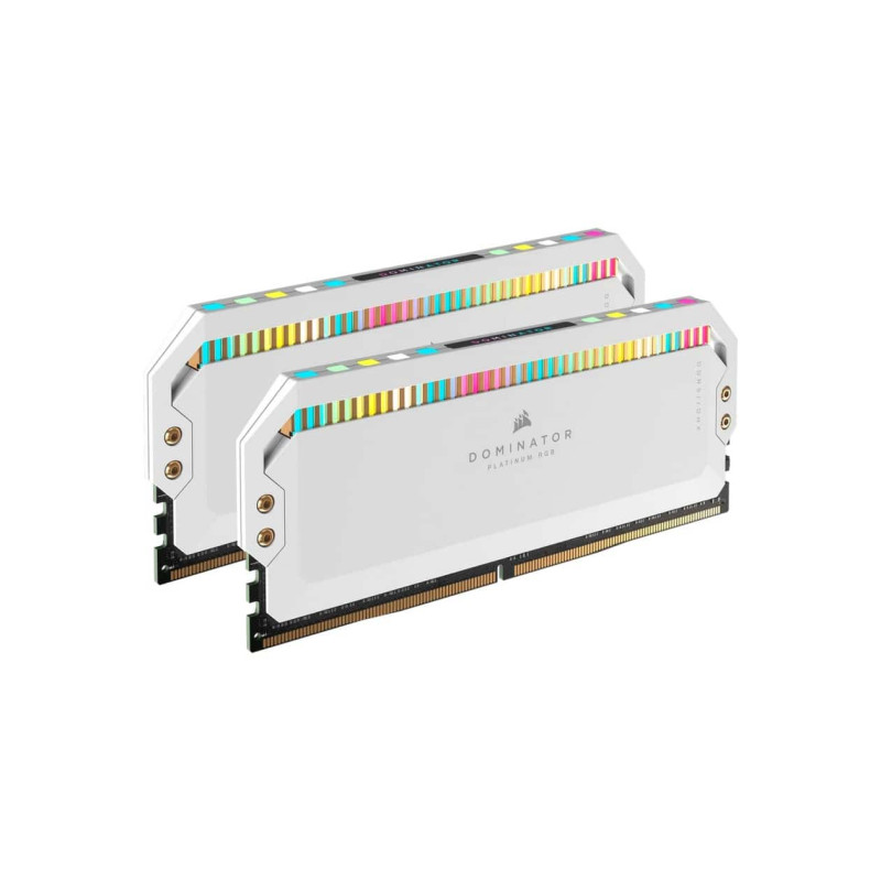 Corsair Dominator Platinum 64gb (2x 32gb) Ddr5 5600mhz CL40 288pins 1.25v White Heatsink