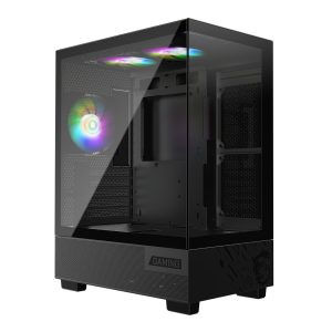 Msi Pag Pano M110a Micro-Atx Gaming Chassis – Black