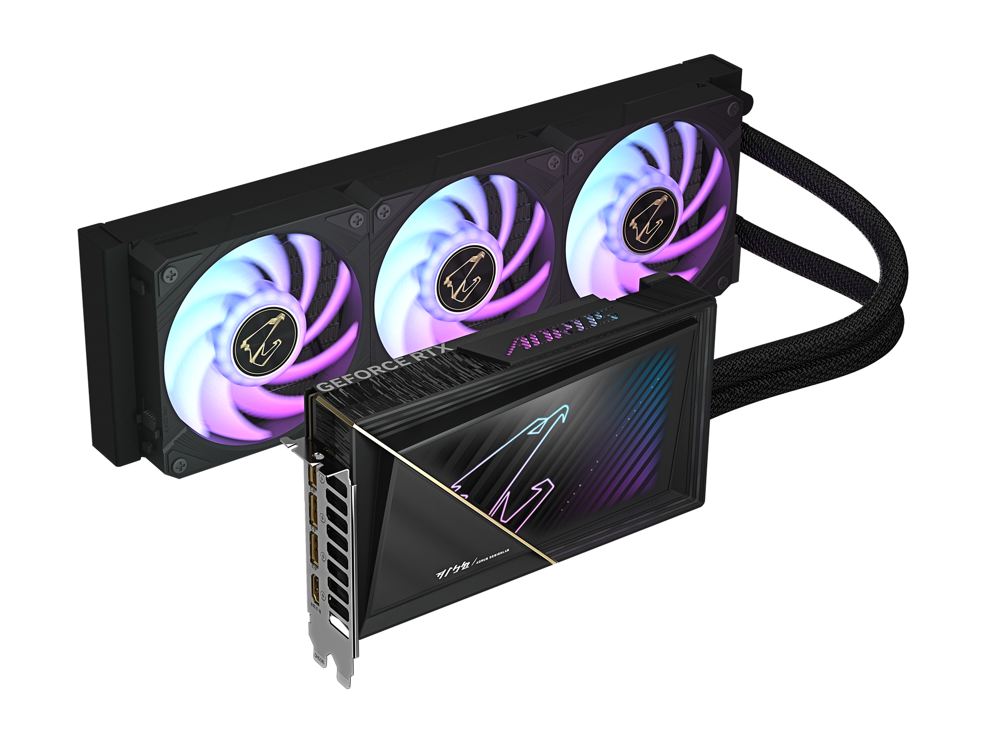 Gigabyte Nvidia Rtx 5080 Aorus Xtreme Water Force 16gb Gddr7