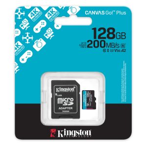 Kingston Sdcg4/128gb Microsdxc Canva Go