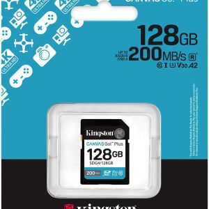 Kingston Sdg4/128gb Sdxc Canvasgo
