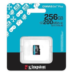 Kingston SDCS3/256GB miCro sdXc Canvas Go Plus
