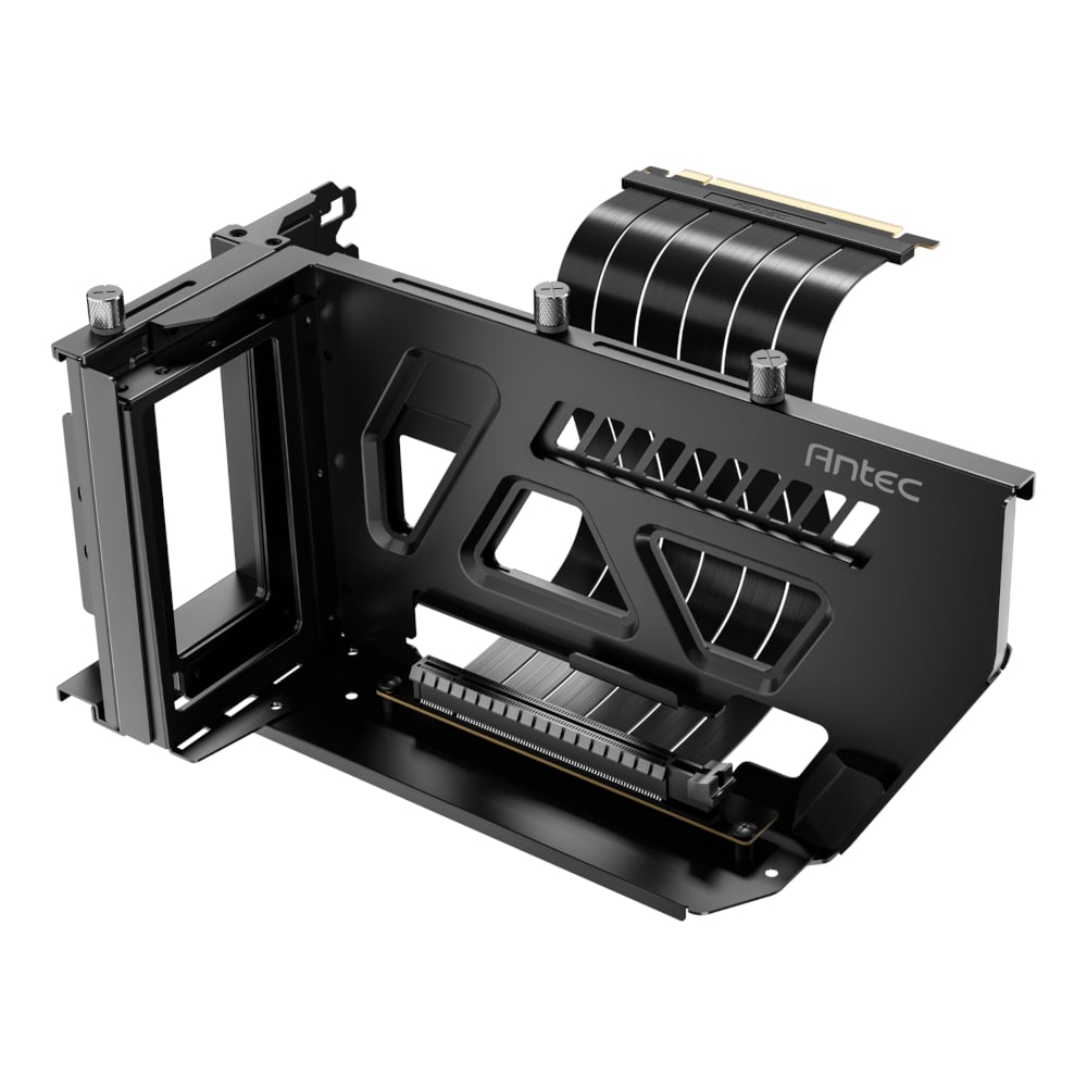 Antec Shift Vertical Gpu Bracket With Pcie 4.0 Riser Cable – Black