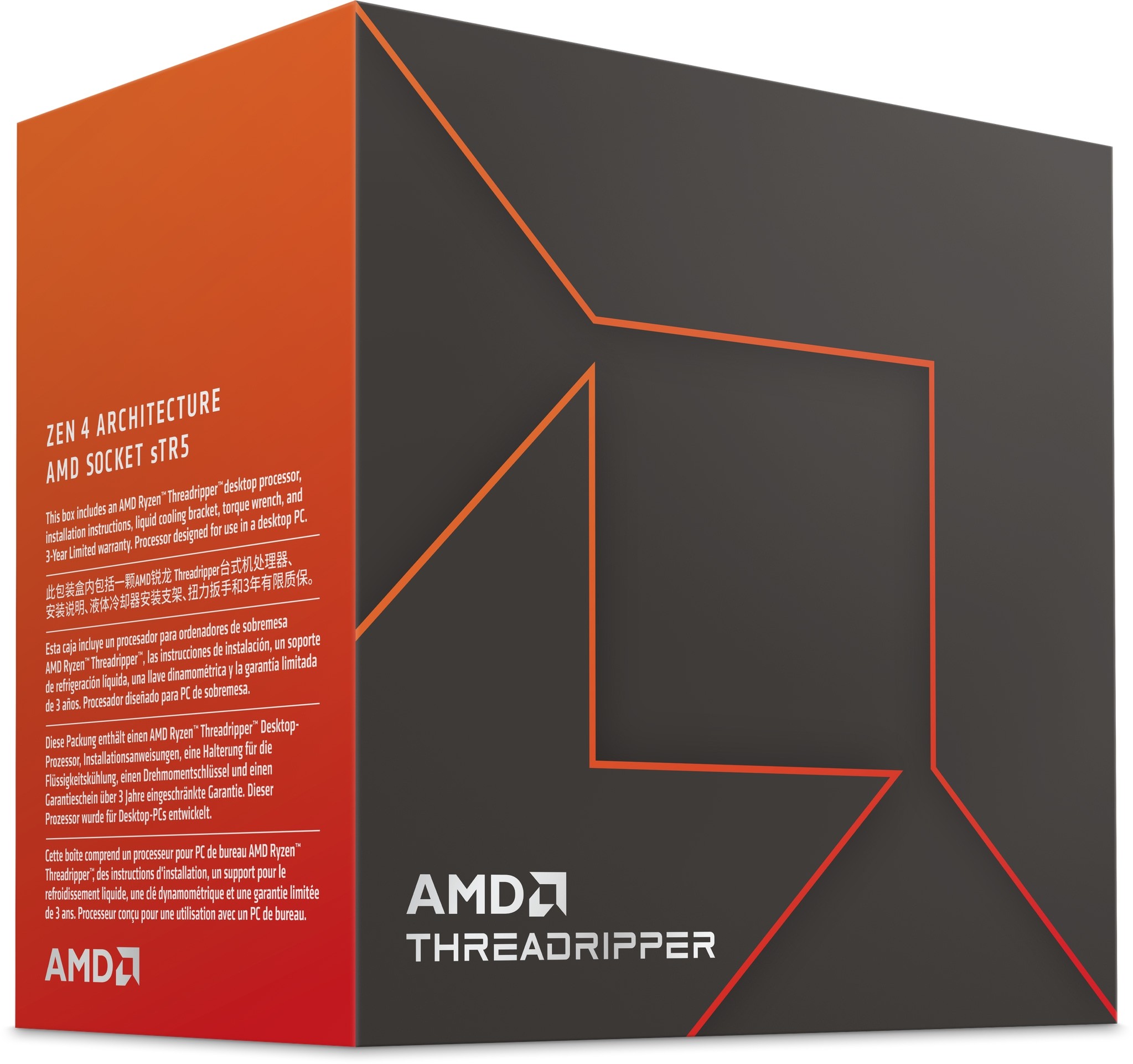 Amd Ryzen Threadripper 7970x 4.0ghz 32-Core Cpu