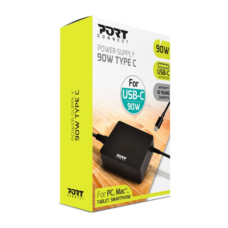 Port Connect 90w Usb-C Notebook Adapter