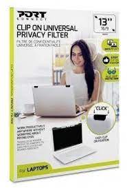 Port Connect 2d Clip On Universal Privacy Filter 13"