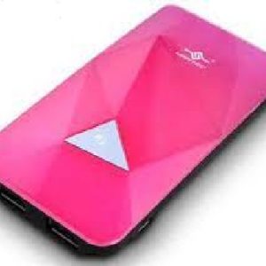Vantec Van-350bb-Pk Power Gem 3500 Pink - Universal Mobile Device Battery , Dual Usb Charge ( Charge 2 Usb Device At 1 Time ) , 13whrs / 3500mah , 2x 5v / 1a Output ( Max 2a ) , For Apple Idevice + Other Mobile Devices , 113x59x15mm , 104g , With Carry B