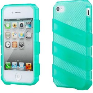Coolermaster C-If4c-Hfcw-3q Claw Translucent Aqua - Protection Case For Iphone4/4s Thermoplastic Urethane With Honey-Combed Design For Better Grip 120x65x14.5mm