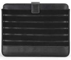 Choiix C-Ip0v-Pl6e-Kk Ipad/Ipad2/New Ipad/Tablet Sleeve 6e With Extra Space For Accessories - 270x212x6mm 182g - Polyurethane + Eco-Leather 45mm