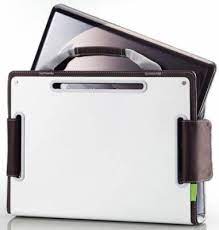 Coolermaster / Choiix C-Mb02-C1 12"-13" Notebook Ergonomic Metal Sleeve/Bag With Handle Metal Sleeve For Heat Dissipation & Screen Protection Silver With Brown Finish 318x240x40mm Work As Angled Nb Stand /Cooler