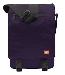 Vax Entenza 12 Inch Messenger Bag - Purple Umbrella Polyester With Pu Coating