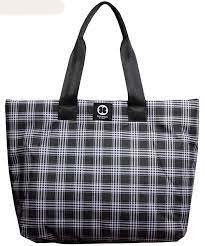 Vax Barcelona Ravella Women's Tote Bag For 14" Notebook, Black Squares