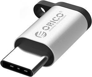 Orico Usb-C To Micro Usb Otg Adapter - Silver