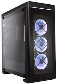 Lian-Li Alpha 550x Tempered Glass Black Steel Atx Mid-Tower Chassis (no psu)