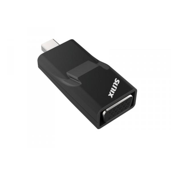 Sunix D2v27c0 Mini Displayport To Vga Dongle - Support Upto Wuxga 1920x1200 With Emi Shielding For Anti-Jamming Signal - Retail Pack