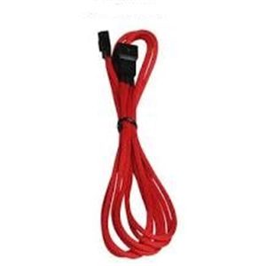 Bitfenix Bfa-Msc-3f90rk-Rp Alchemy Multisleeved(3) Cable - 90cm 3 Pin Power Extension Cable For Cpu Fan Or System Fan - Red