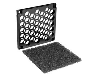 Lian-Li Pt-Af14-2b - Removable / Washable Dust Filter Mount Kit With Aluminum Frame - For 140mm System Fan Or Case - 4 Screws Design