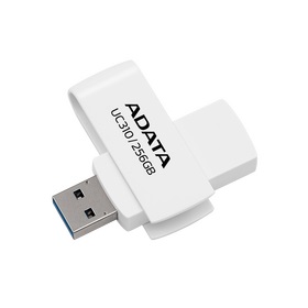 Adata Uc310 256gb Black - Usb3 Flash Drive ( Usb2.0 Backwards Compatible ) Swivel Capless Design Usb3.0 Read : 100 Mb/Sec 58x20x13mm Support Linux Mac Os Support Free Ostogo + Ufdtogo + 60days Trial Norton Internet Security - 5 Years Warranty
