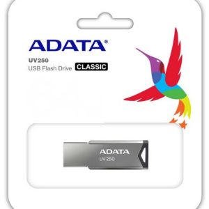 Adata Uv250 32gb Usb2.0 Flash Drive Zinc-Alloy Housing With Integral Strap Hole For Lanyard Or Keychain Read/Write : 30/8 Mb/Sec (200x) 42x15x5mm Support Linux Mac Os Support Free Ostogo + Ufdtogo + 60days Trial Norton Internet Security - 5 Years W