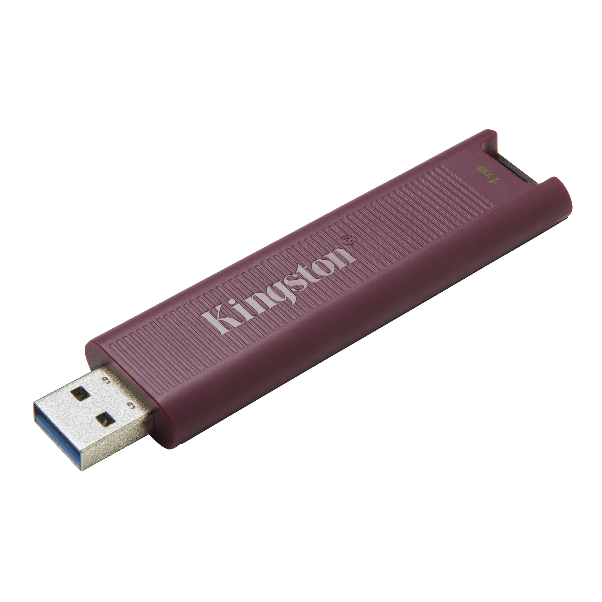 Kingston Dtmaxa/1tb Datatraveler Max Flash Drive With Metal Casing + Keyring Loop Usb3 (Gen2/10gbps) Type-A For Pc Or Mobile Devices Read/Write : 1000/900 Mb/Sec 82.2x22x9mm Compact Size Support Linux Mac Os - 5 Years Warranty