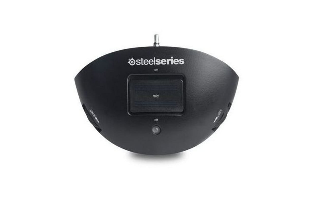 Steelseries Spectrum Audio Mixer Direct Attached To Xbox 360 Controllers Connection For Any Stereo Headset And Mic ( 1x Stero / 1x Mic - 3.5 Jacks ) Livemix - Will Balance The Levels Between Xbox Live Chat And In-Game Audio On-The-Fly Mic On Off Switc