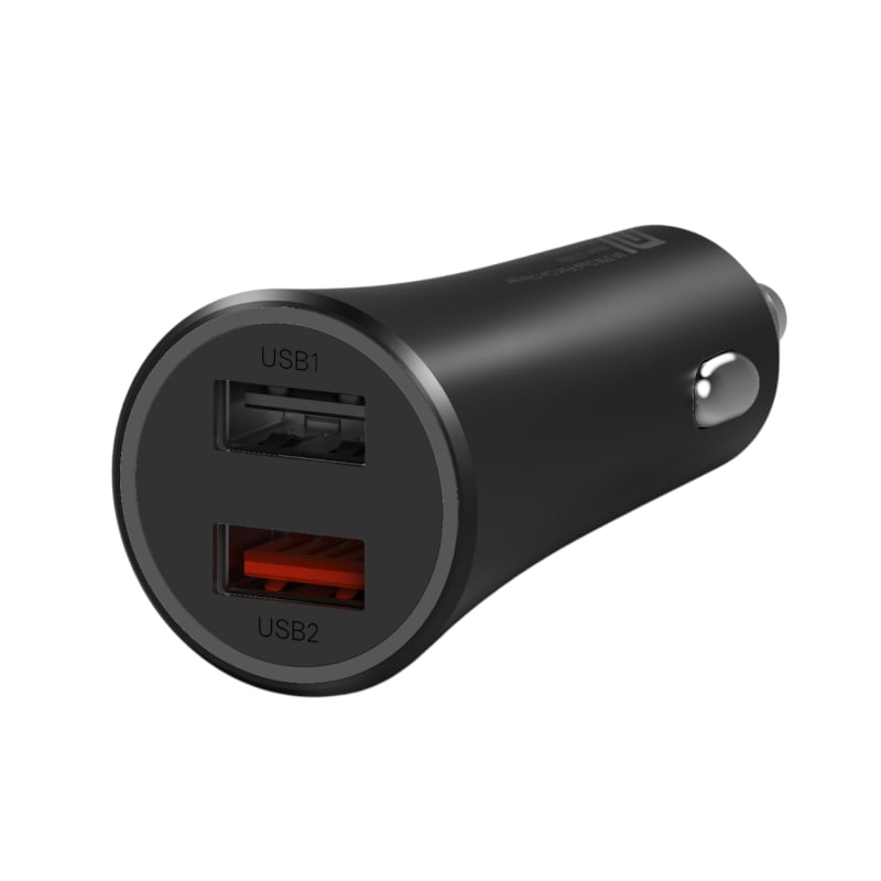 Xiaomi 37w Dual-Port Car Charger - Black