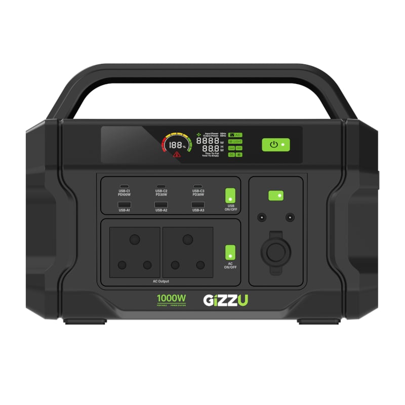 Gizzu Challenger Pro 1120wh Ups Power Station