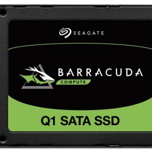 Seagate Za960cv10001 / Za960cv1a001 960gb Barracuda-Q1 2.5" Sata6g Ssd 3d-Qlc - Compressible Data (Atto) Read/Write : 550/500 Mb/Sec - 1.8 Millions Mtbf With 280tbw - 3 Years Warranty