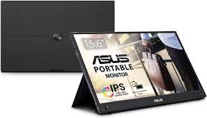 Asus Zenscreen Mb165b 15.6" Usb3.0 Portable Led Display - Ideal For Notebook As 2nd Disply Powered By Usb Angle-Adjustable Protection Sleeve With Pivot Support Tripod Mount Ready 11.8mm Ultra Slim 800g Ultra Light Weight Zen-Design With Alumin