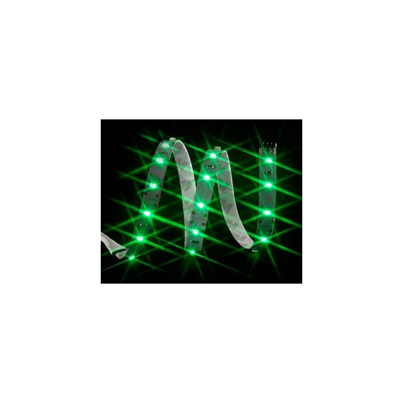 Vizo Led-Gr-500 - Led Strips - Green 30 Leds 50cm - To Be Mounted Anywhere Via Double Tape