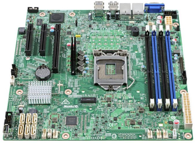 Intel S1200spsr Silver Pass Lga1151 Mb ; Support Lga1151 Skylake Series + Xeon E3-1200v5/V6 Series ; Intel C232 Express Chipset 4x Dual Channel Ddr4-2133 ( Must Be Ecc Memory ) 6x Sata6g With Raid 0/1//0+1/5/10 With Rst Support On-Board Vga With D-Sub