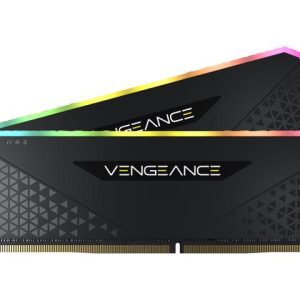 Corsair Cmn16gx4m2z3600c18 Vengeance Rgb Rt ( 44.8mm Low-Profile + Dynamic Multi-Zone Rgb With 10 Leds Per Module ) - Black Heatsink 8gbx 2 Kit - 8-Layer Pcb Ddr4-3600 ( Pc4-28800) Cl18 1.35v - 288pin - Lifetime Warranty