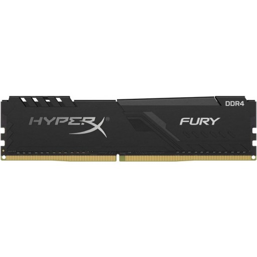 Kingston Hx318lc11fb/4 Hyper-X Fury With Asymmetrical Black Heatsink 4gb Ddr3l-1866 Cl11 1.35v / 1.5v Dual Voltage - 240pin - Lifetime Warranty
