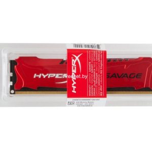 Kingston Hx313c9fr/8 Hyper-X Fury With Asymmetrical Red Heatsink 8gb Ddr3-1333 Cl9 1.5v - 240pin - Lifetime Warranty