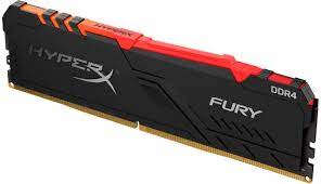 Kingston Hyper-X Rgb Fury Hx426c16fb3a/8 / Rgb Fury Beast Kf426c16bba/8 Ddr4-2666 ( Pc4-21300) With Asymmetrical Heatsink Cl16 8gb - Support Intel Xmp ( Extreme Memory Profiles ) 1.2 - 288pin - Lifetime Warranty