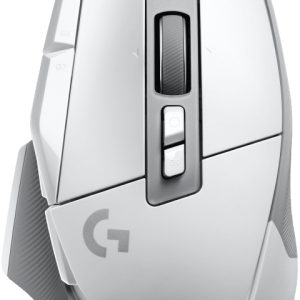 Logitech 910-006147 G502x White Gaming Mouse 89g Light Weighted With Lightforce Hybrid Optical-Mechanical Switches + Hero 25k Sub-Micron Sensor Adjustable 100-25600 Dpi With Dpi-Shift Button Dual-Mode Scroll Wheel ( Click-To-Click Or Hyper-Fast Scrol